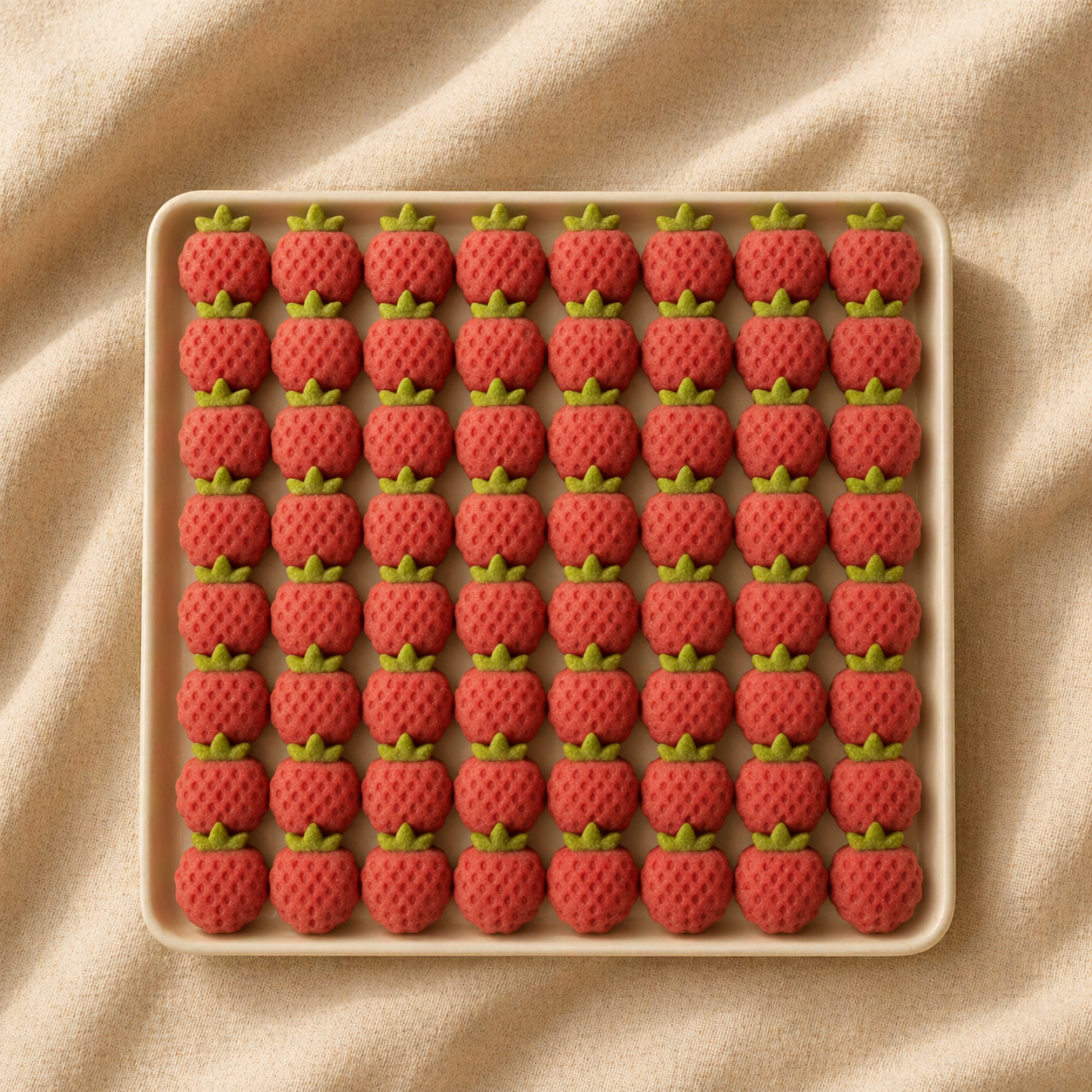 Strawberry Treat Plate