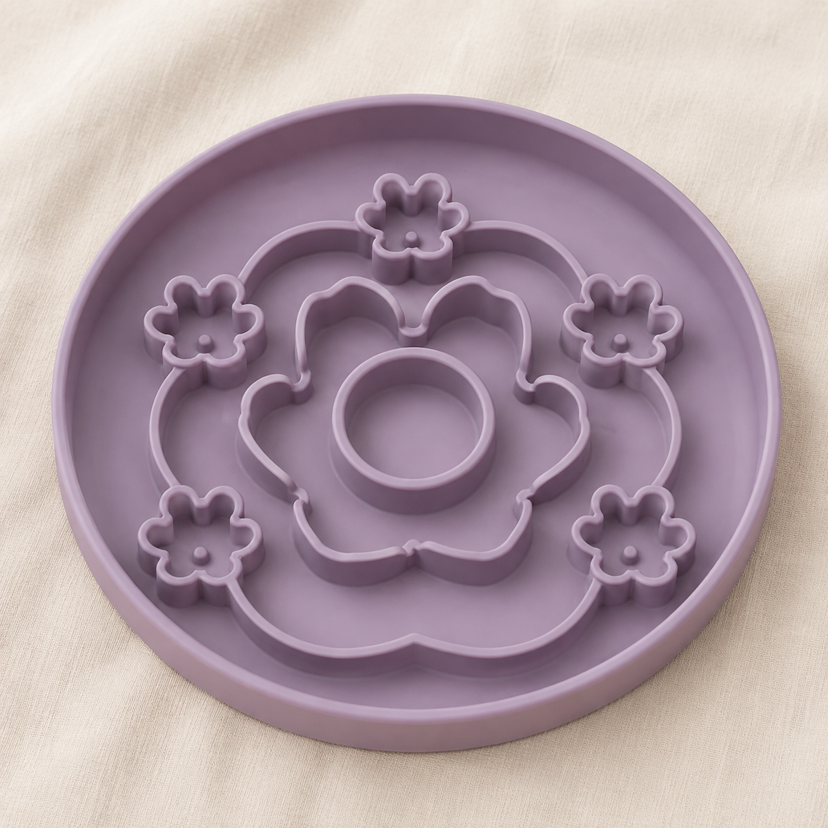 Silicone Flower Slow Feeder