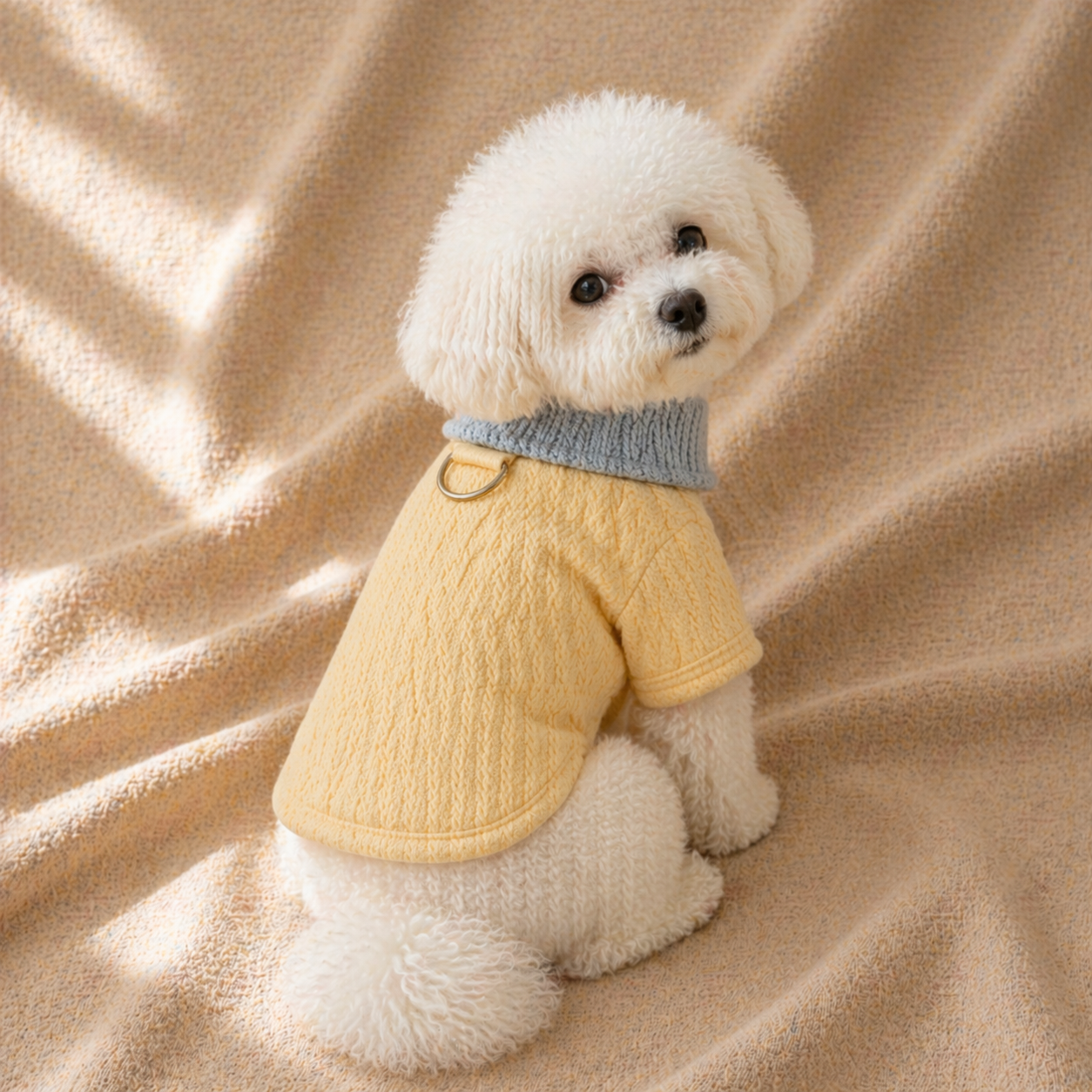 Yellow Fleece Vest