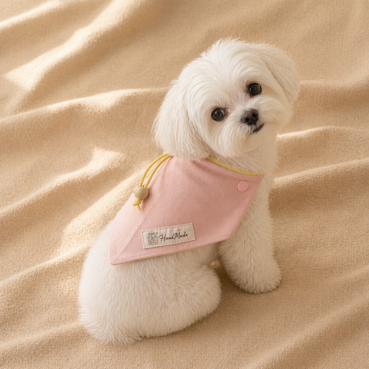 Pink Yellow Bandana