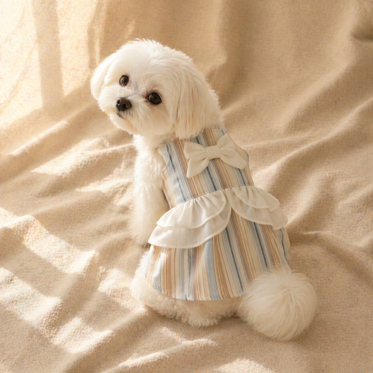 Striped Dog Dress