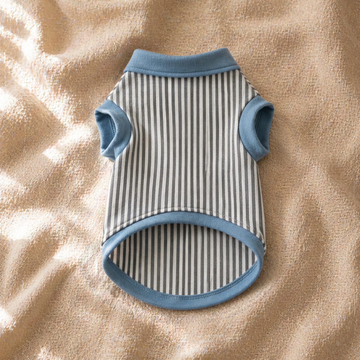 Schnauzer Striped Shirt