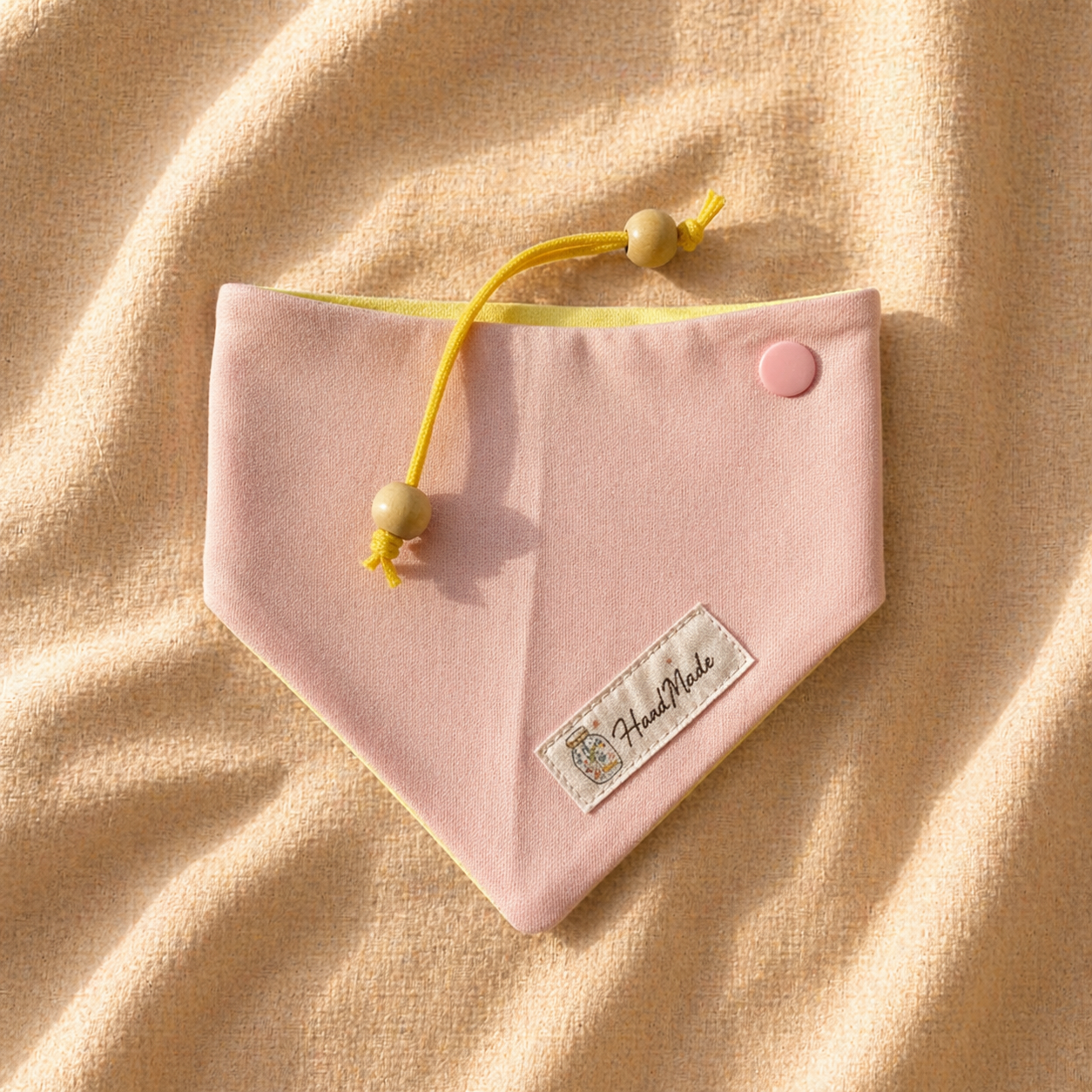 Pink Yellow Bandana