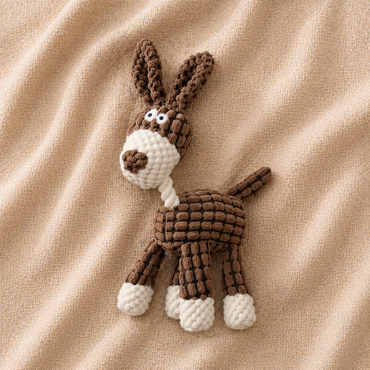 Corduroy Donkey Toy
