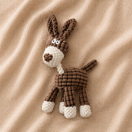 Corduroy Donkey Toy