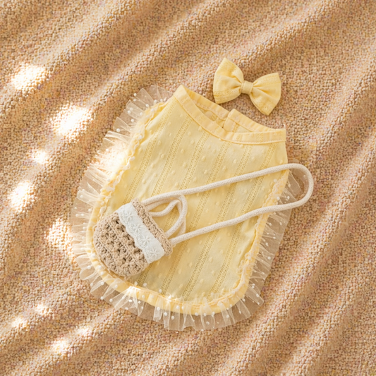 Yellow Lace Dress
