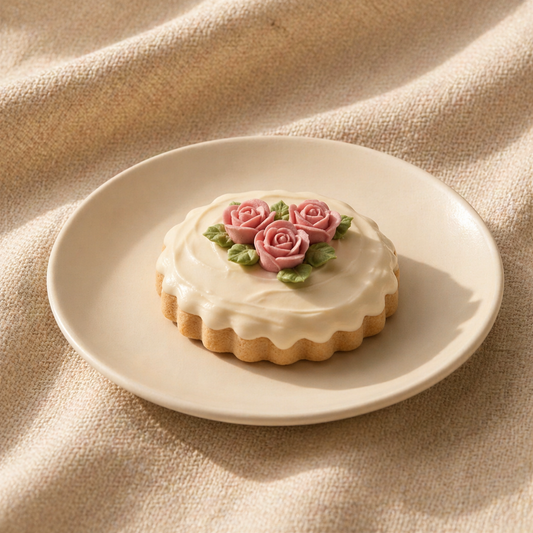 Rose Moon Cake