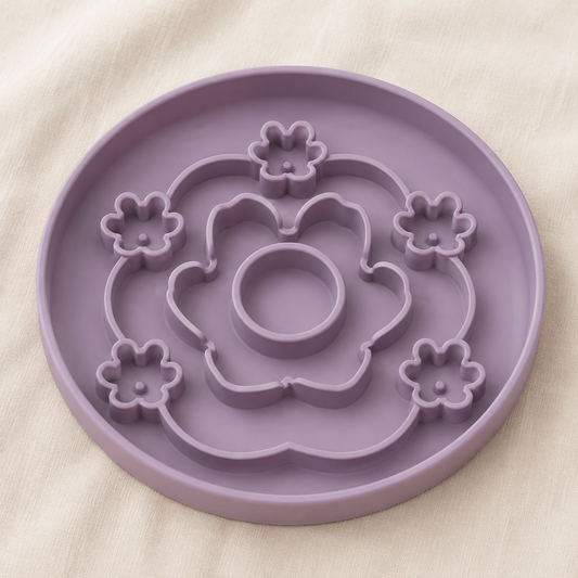 Silicone Flower Slow Feeder