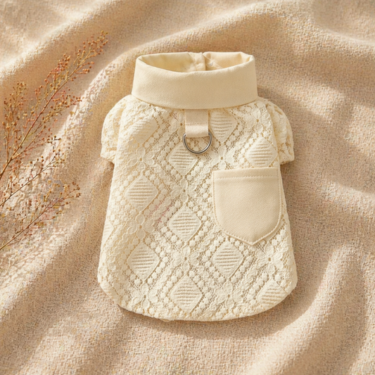 Cream Lace Harness