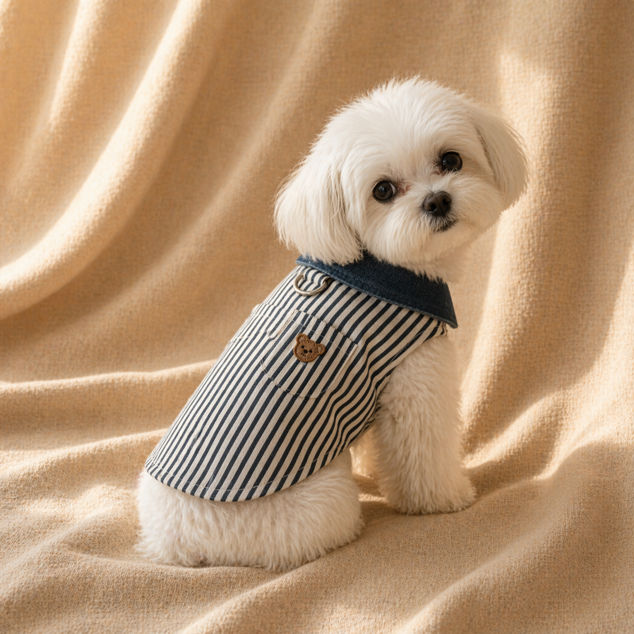 Navy Striped Shirt
