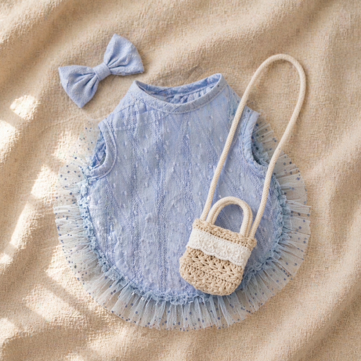 Blue Lace Dress