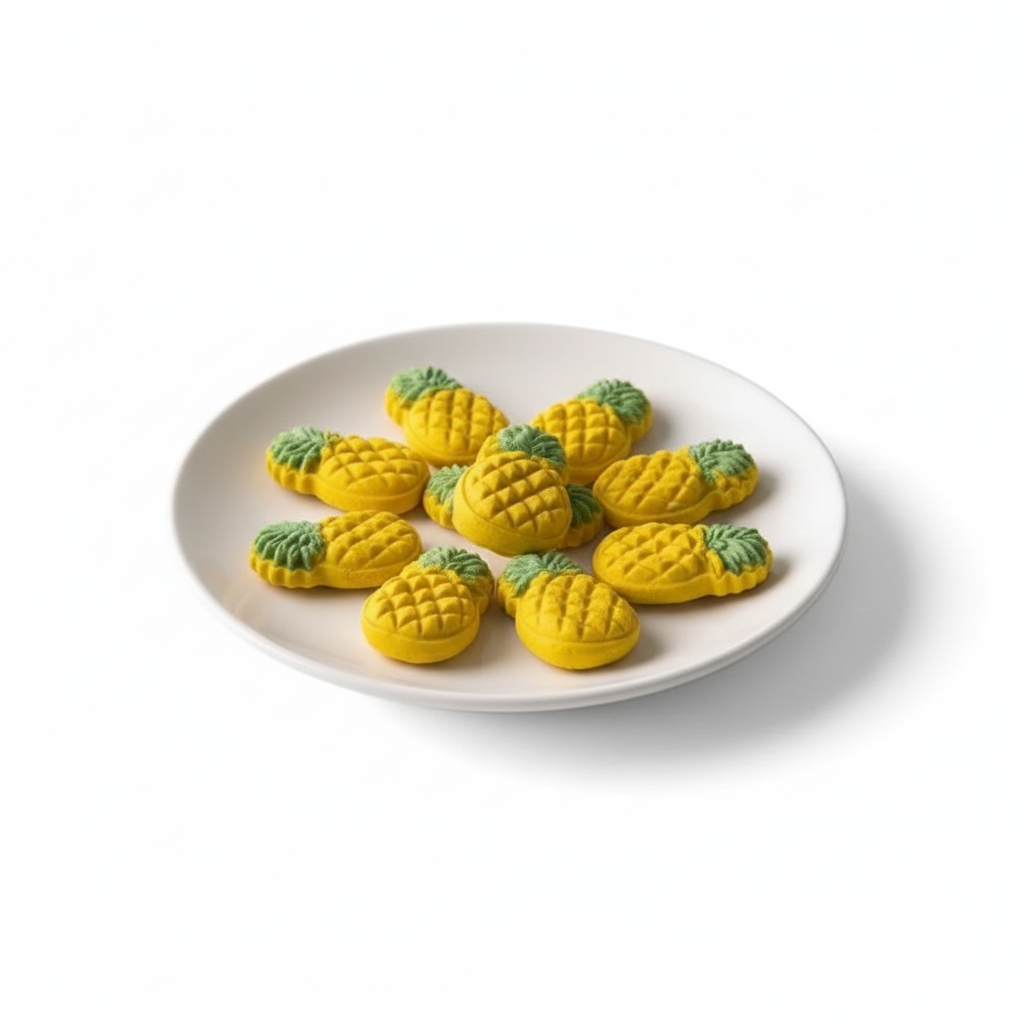 Pineapple Treats - Plate